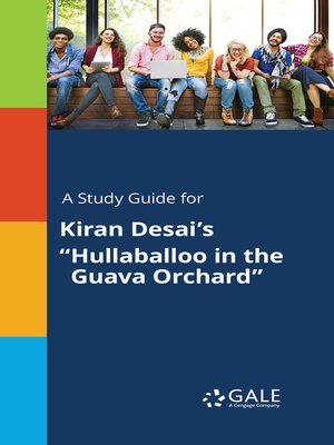 cover image of A Study Guide for Kiran Desai's "Hullaballoo in the Guava Orchard"
